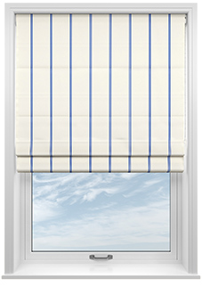 The British Stripe Co. Victoria, Bristol No.1 - Roman Blind